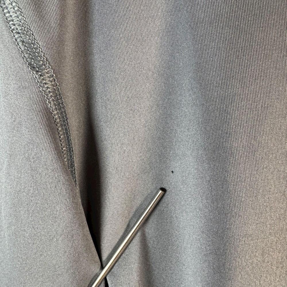 Nike Men's L Gray Dri-Fit Athletic Training T-Shirt Lightweight Moisture Wicking - Picture 5 of 9
